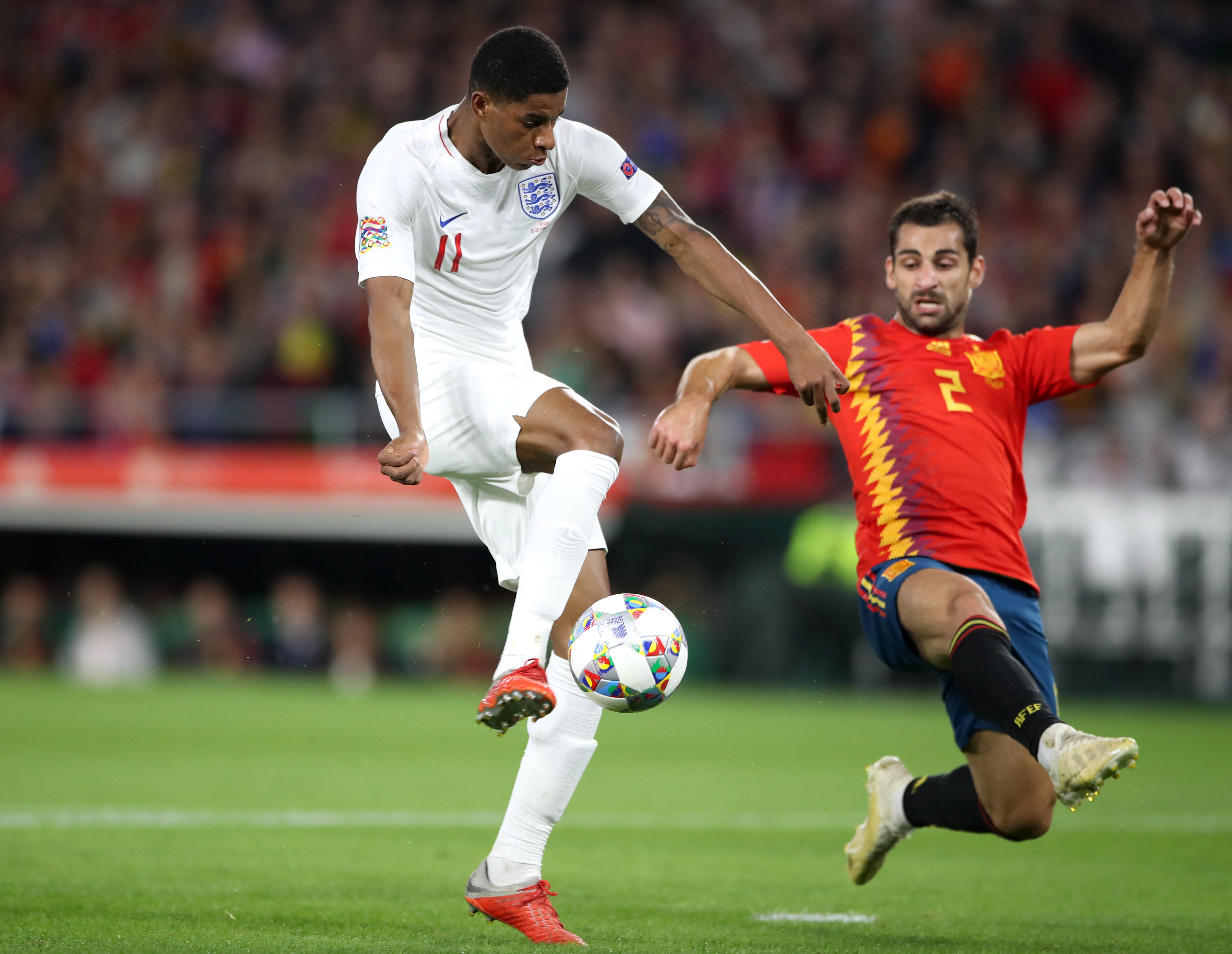 España vs Inglaterra - UEFA Nations League - Grupo A4 - Estadio Benito Villamarín